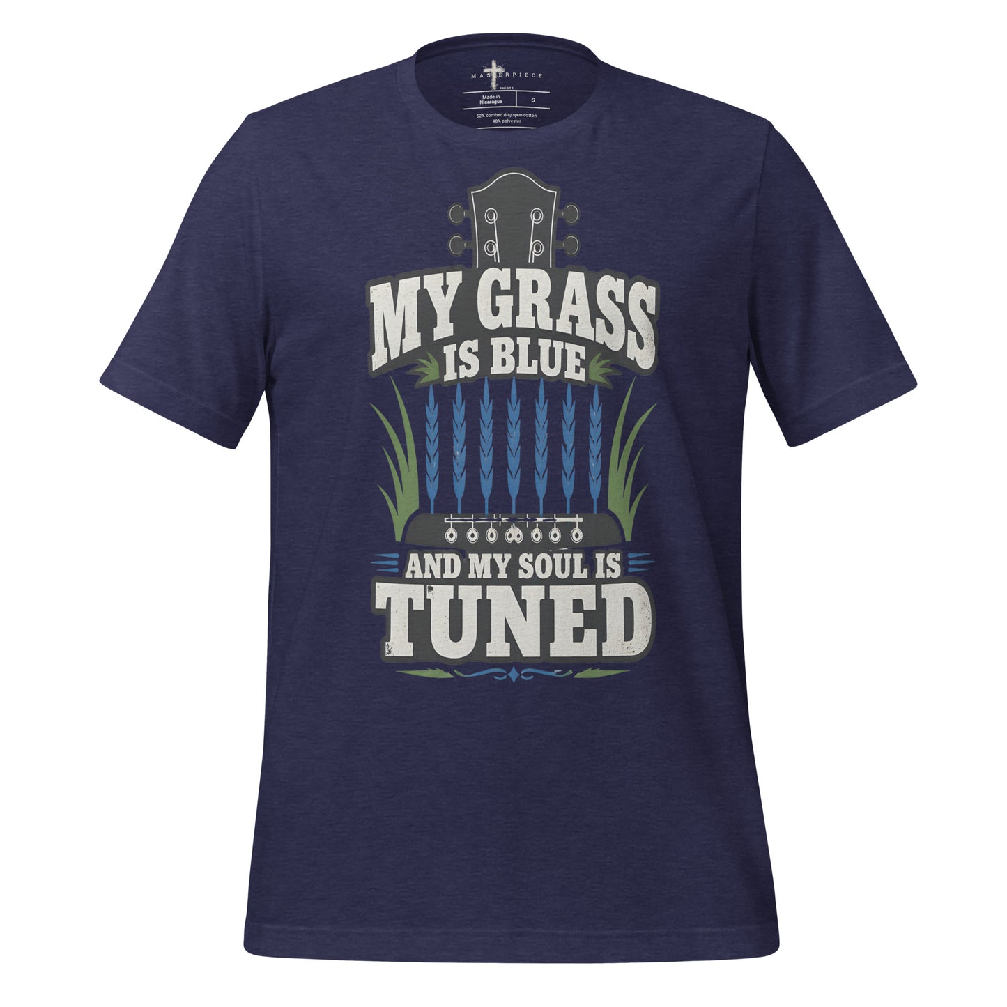 Bluegrass Tuned - Navy - MasterPiece Shirts