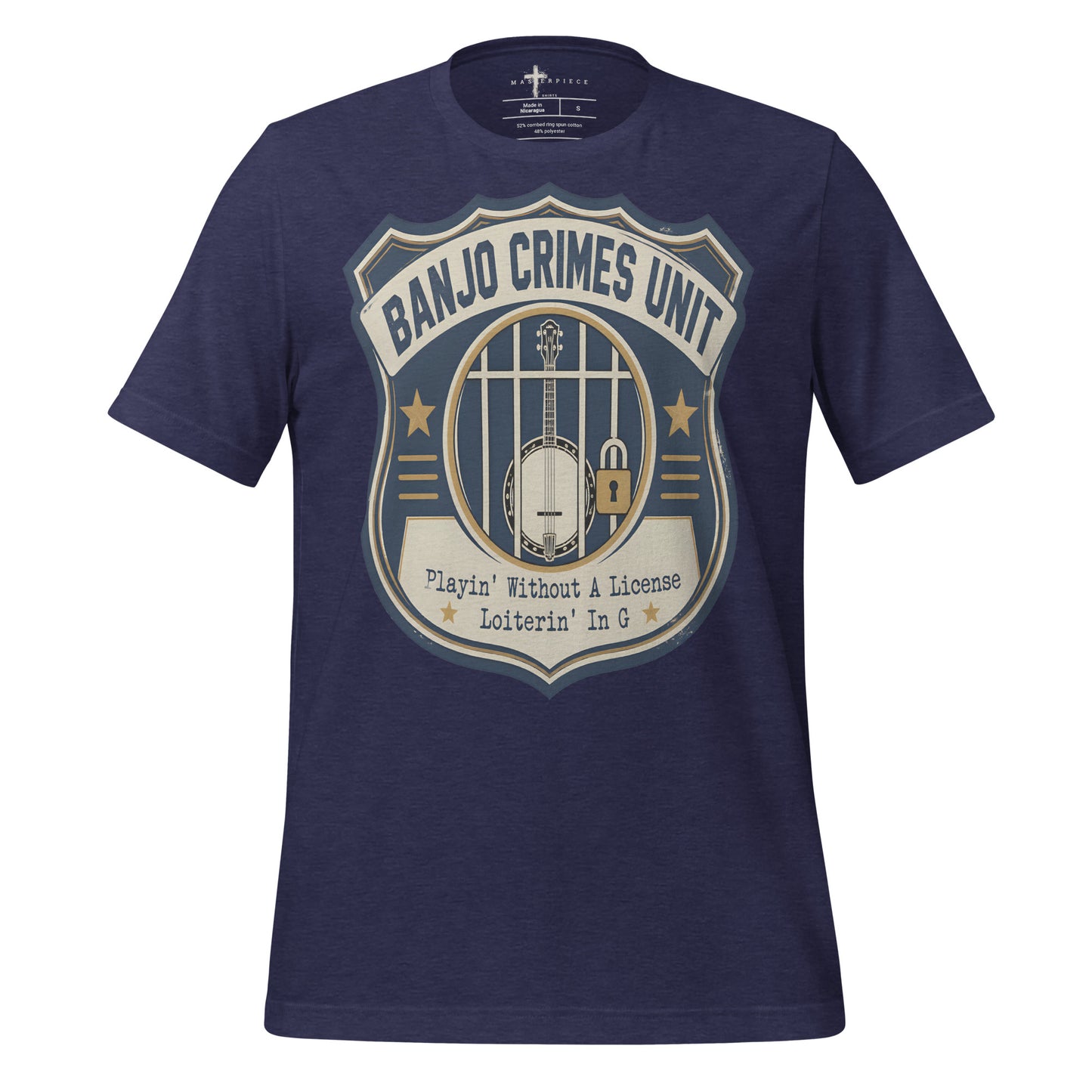 Banjo Crimes - Navy - MasterPiece Shirts