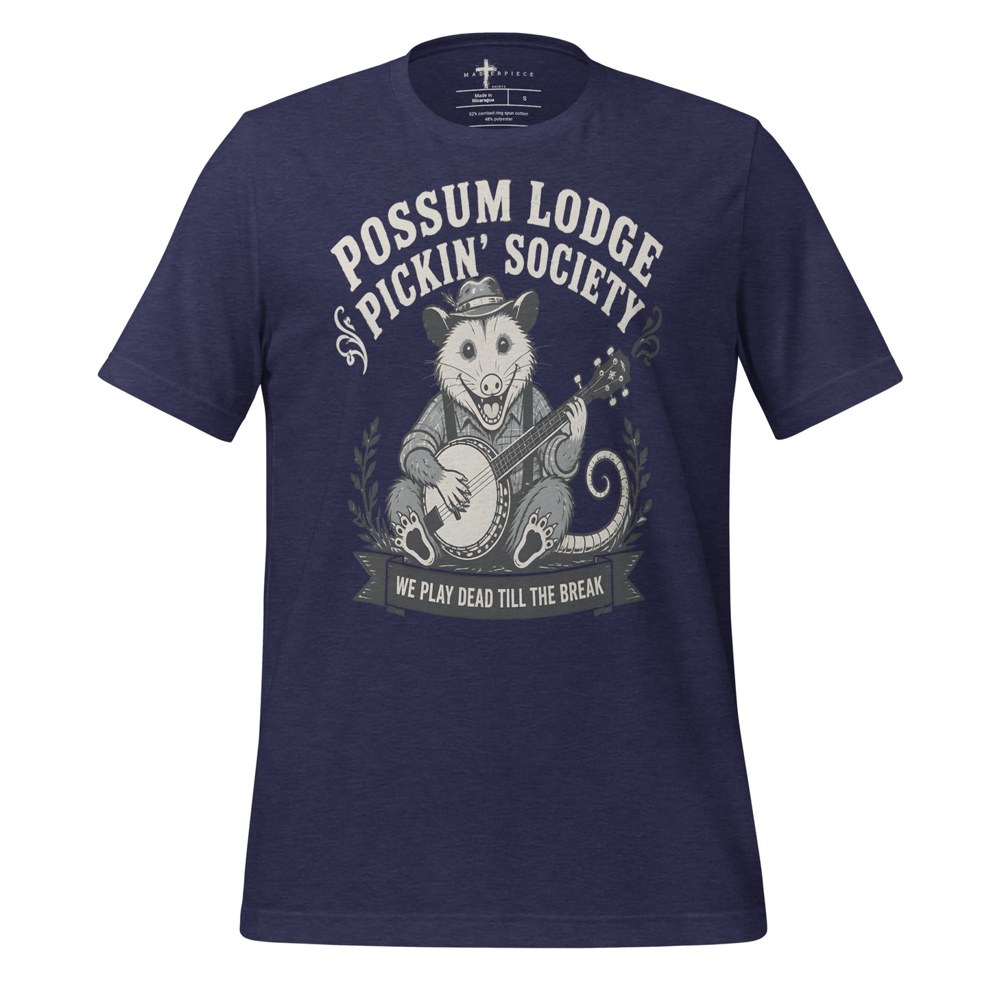 Possum Pickin - Navy - MasterPiece Shirts