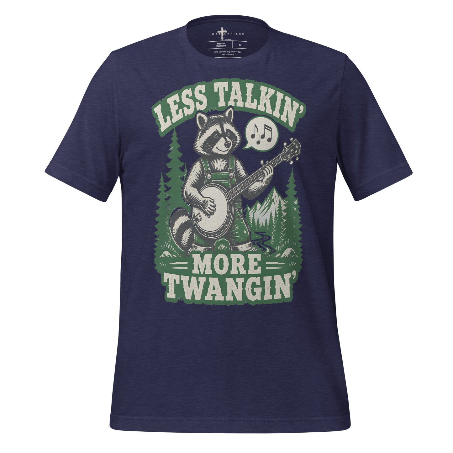 Less Talk More Twang - Navy - MasterPiece Shirts
