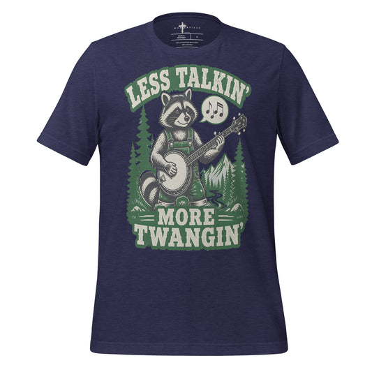 Less Talk More Twang - Navy - MasterPiece Shirts