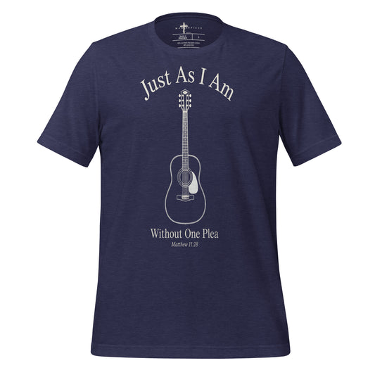 Just As I Am Guitar - Navy - MasterPiece Shirts