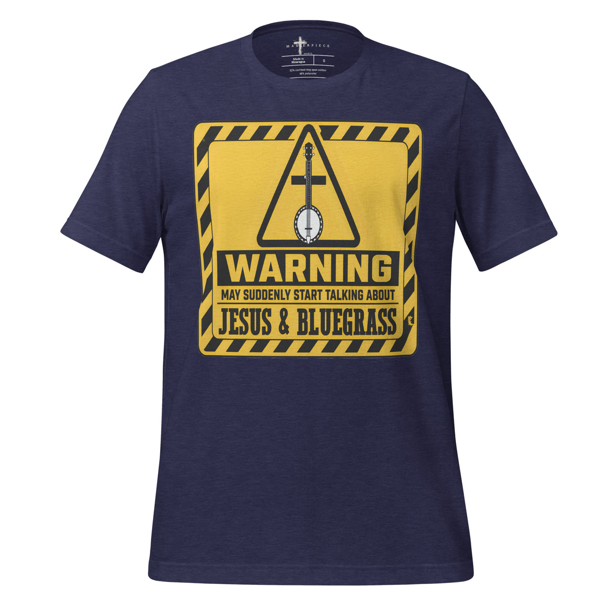 Bluegrass Warning - Navy - MasterPiece Shirts