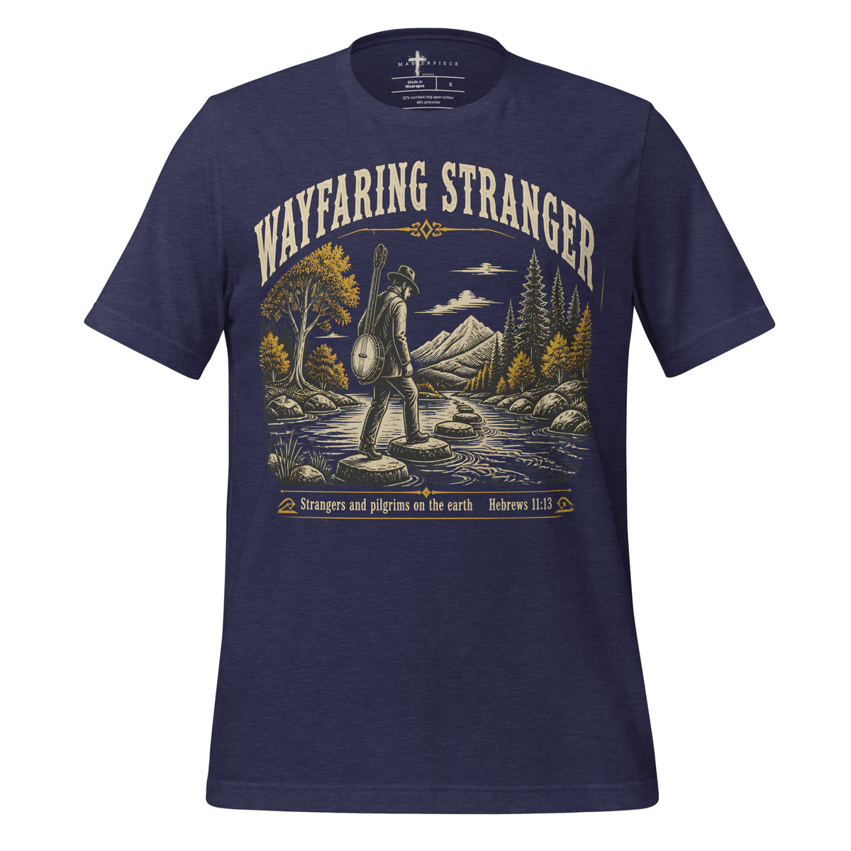 Wayfaring Stranger - Navy - MasterPiece Shirts