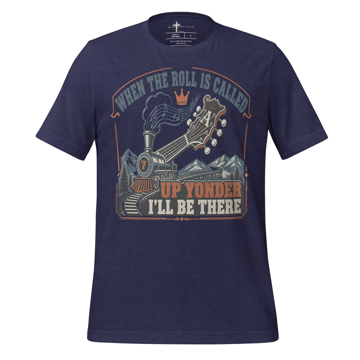 Roll is Called Train - Navy - MasterPiece Shirts
