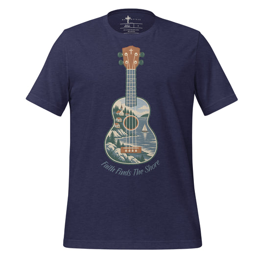 Faith Shore Ukulele - Navy - MasterPiece Shirts
