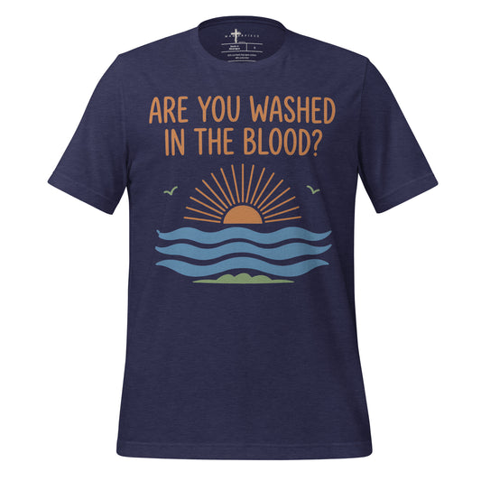 Washed in the Blood - Navy - MasterPiece Shirts