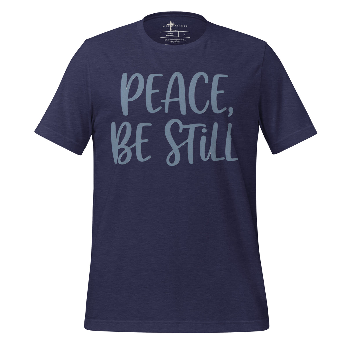 Peace Be Still - Navy - MasterPiece Shirts
