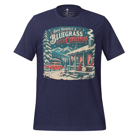 Bluegrass Christmas - Navy - MasterPiece Shirts