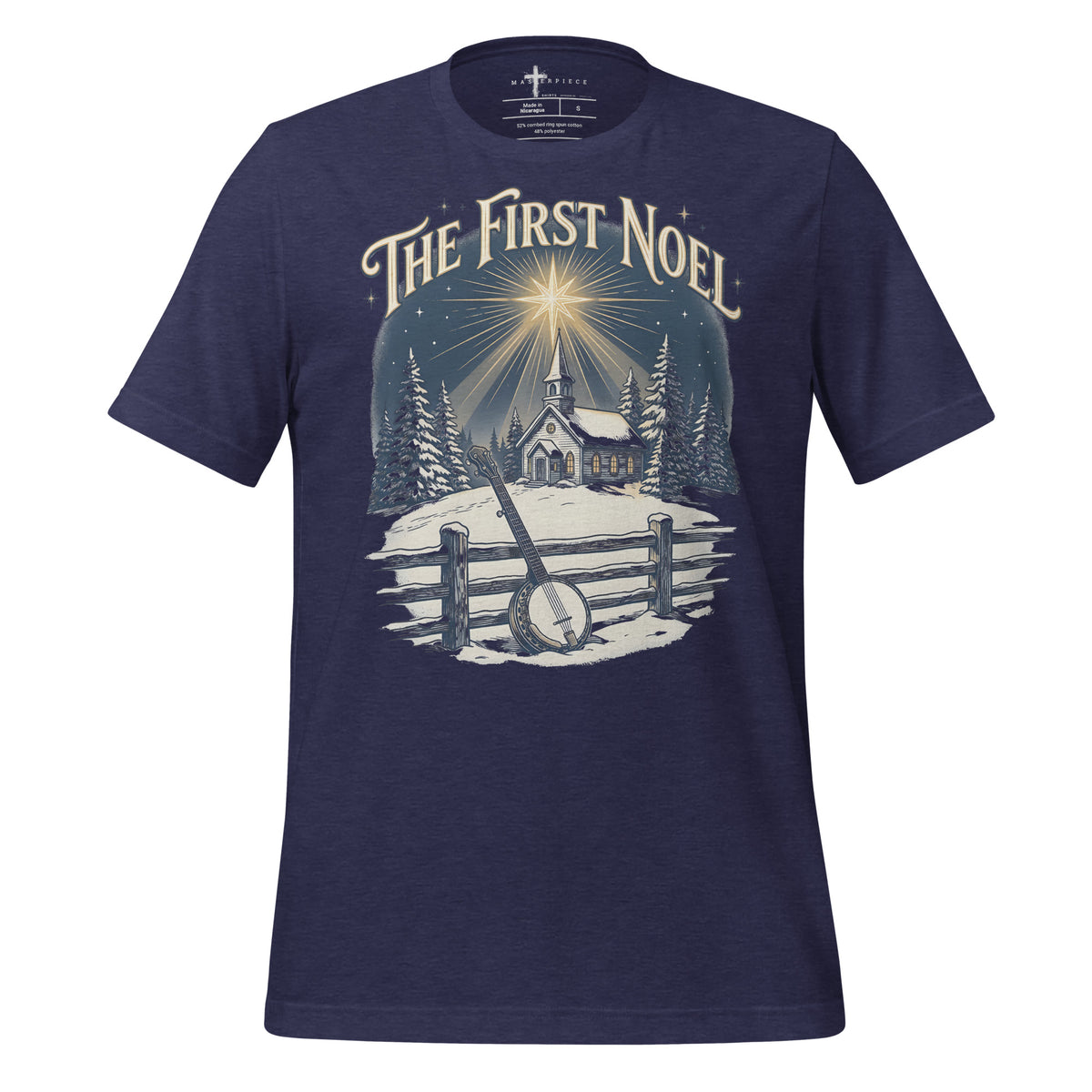 First Noel Banjo - Navy - MasterPiece Shirts