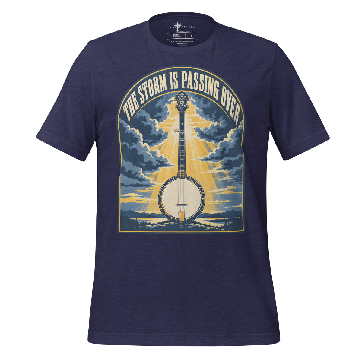 Storm Passing by Banjo - Navy - MasterPiece Shirts