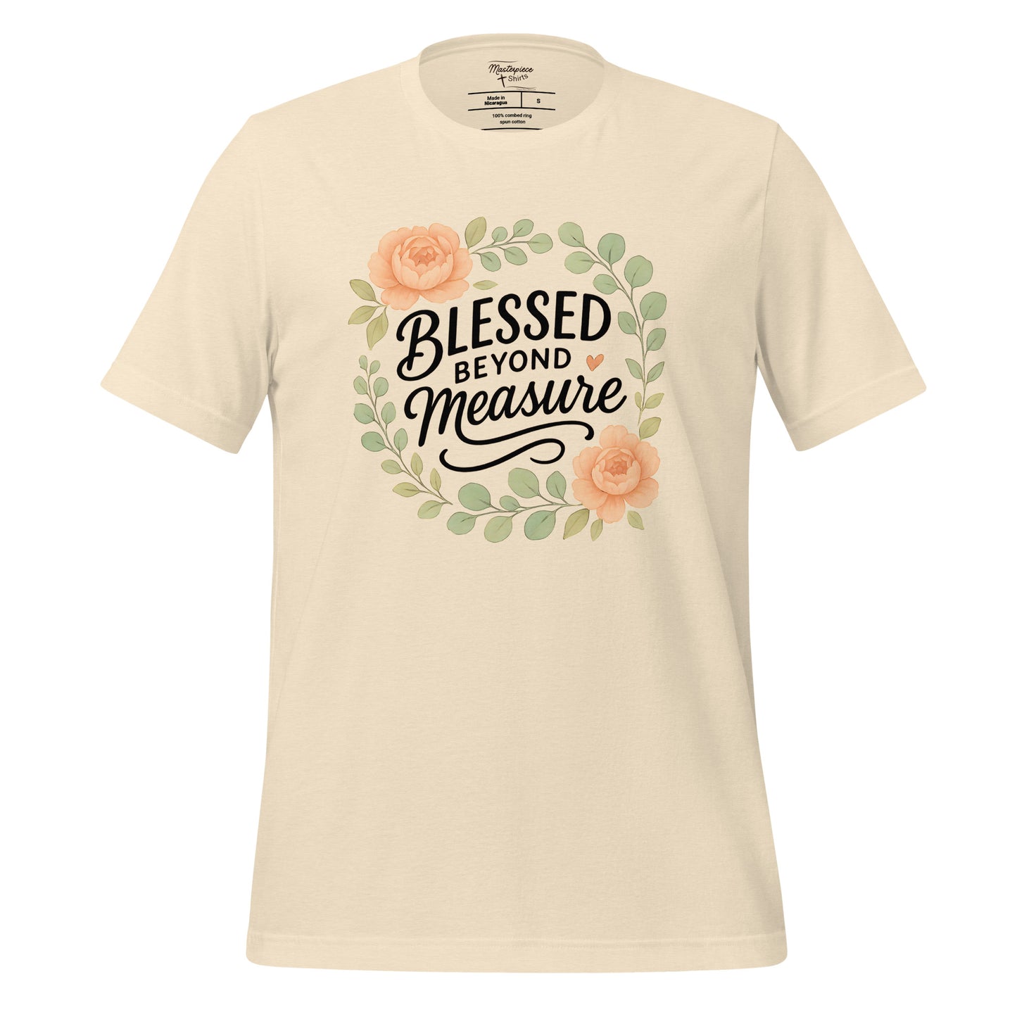  Blessed Beyond Measure Christian T-shirt 