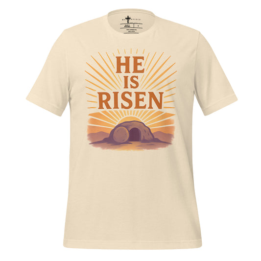 He Is Risen Christian T-shirt 