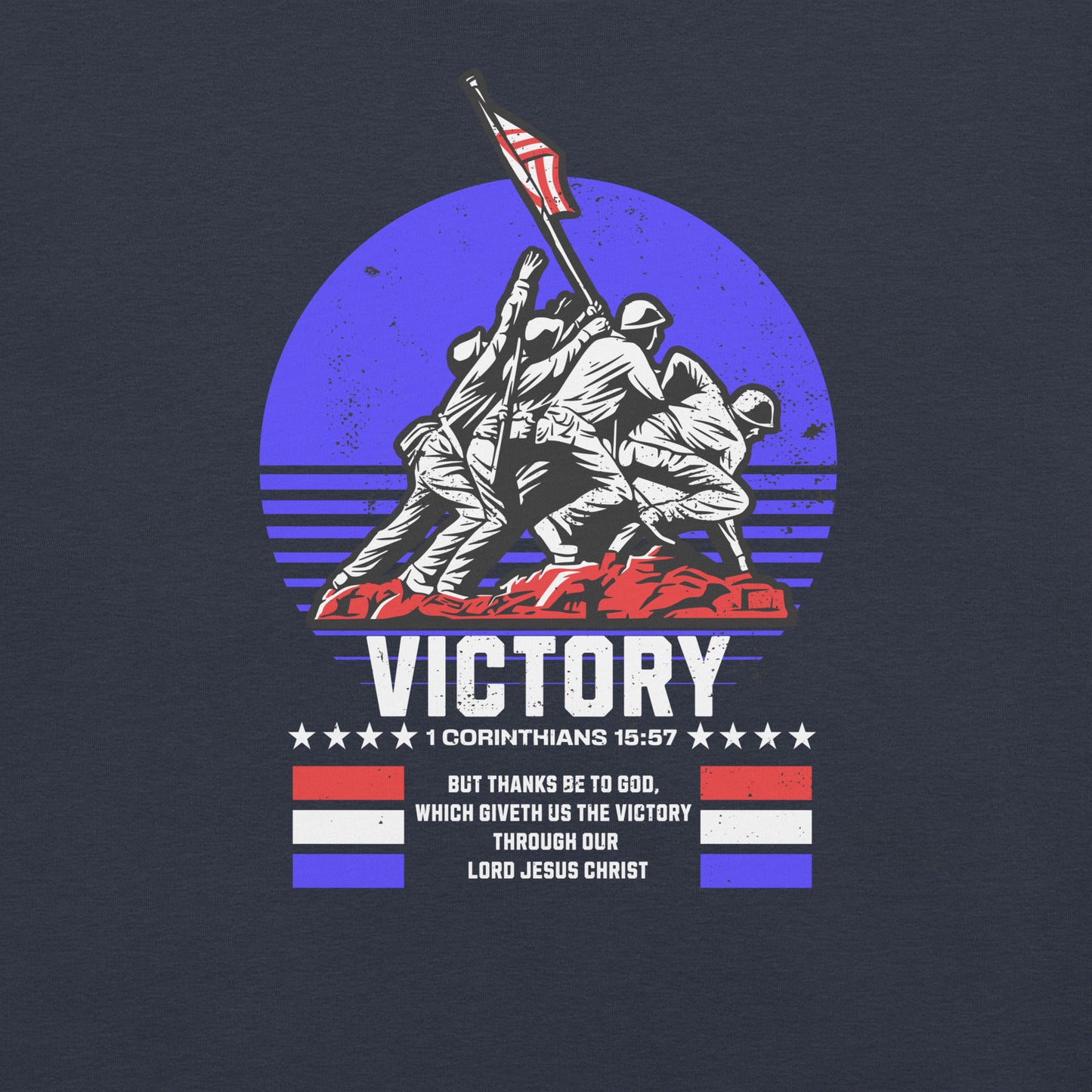 Victory  Christian Bible Verse T-Shirt