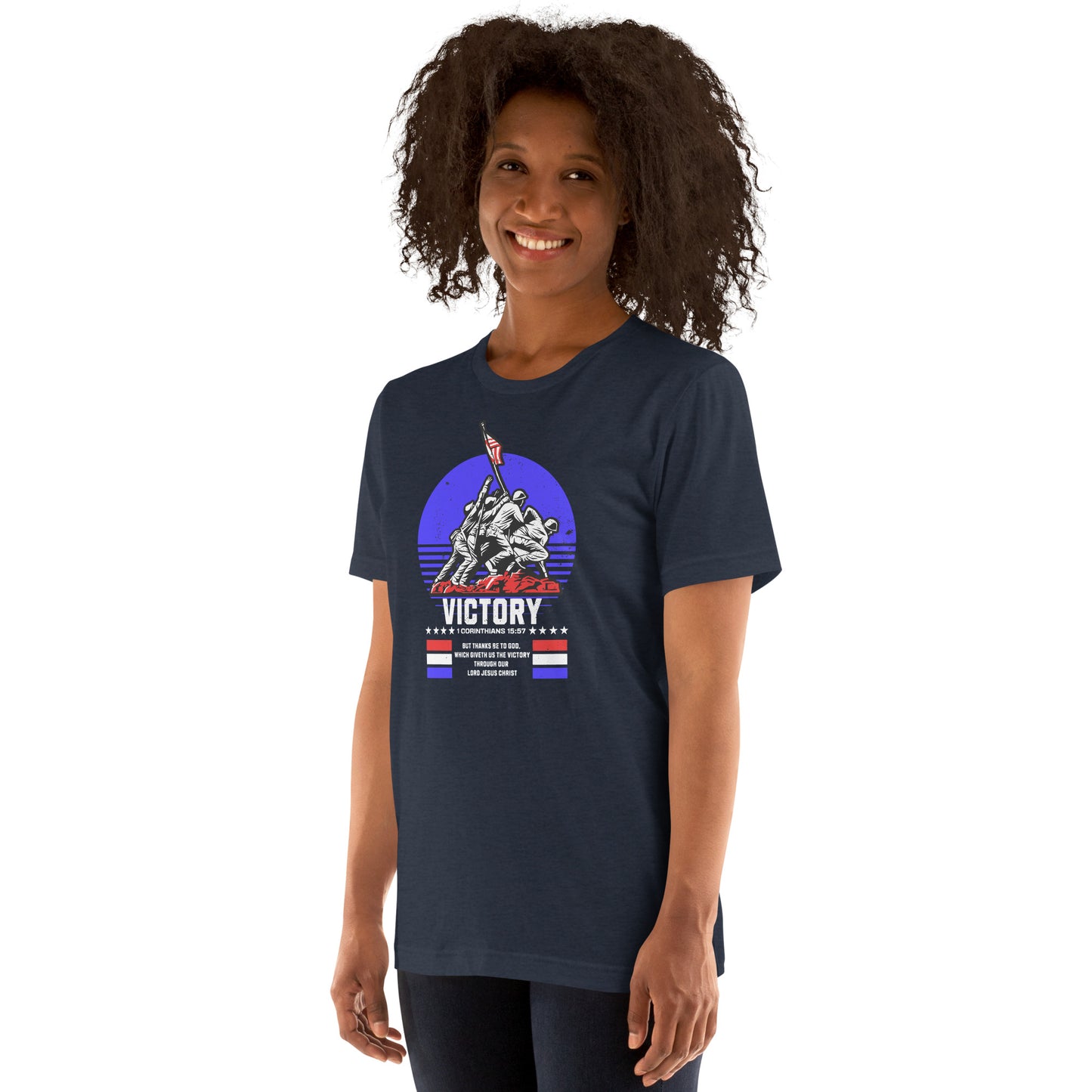 Victory  Christian Bible Verse T-Shirt