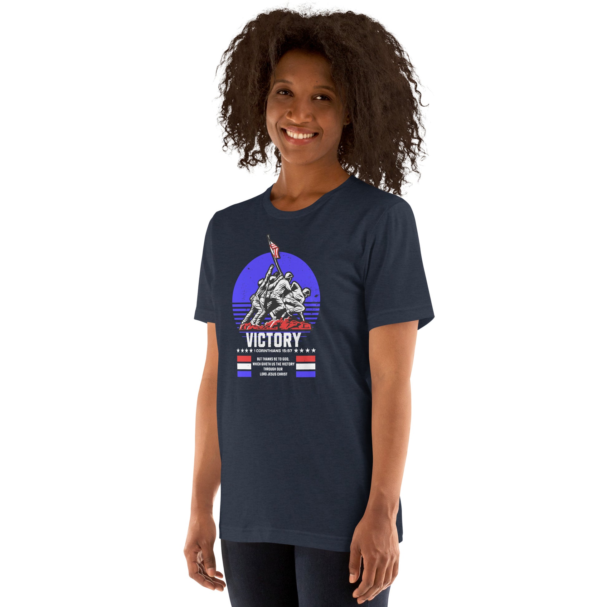 Victory  Christian Bible Verse T-Shirt