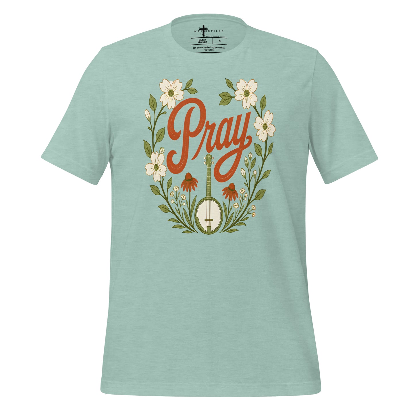 Pray Banjo - Blue - MasterPiece Shirts