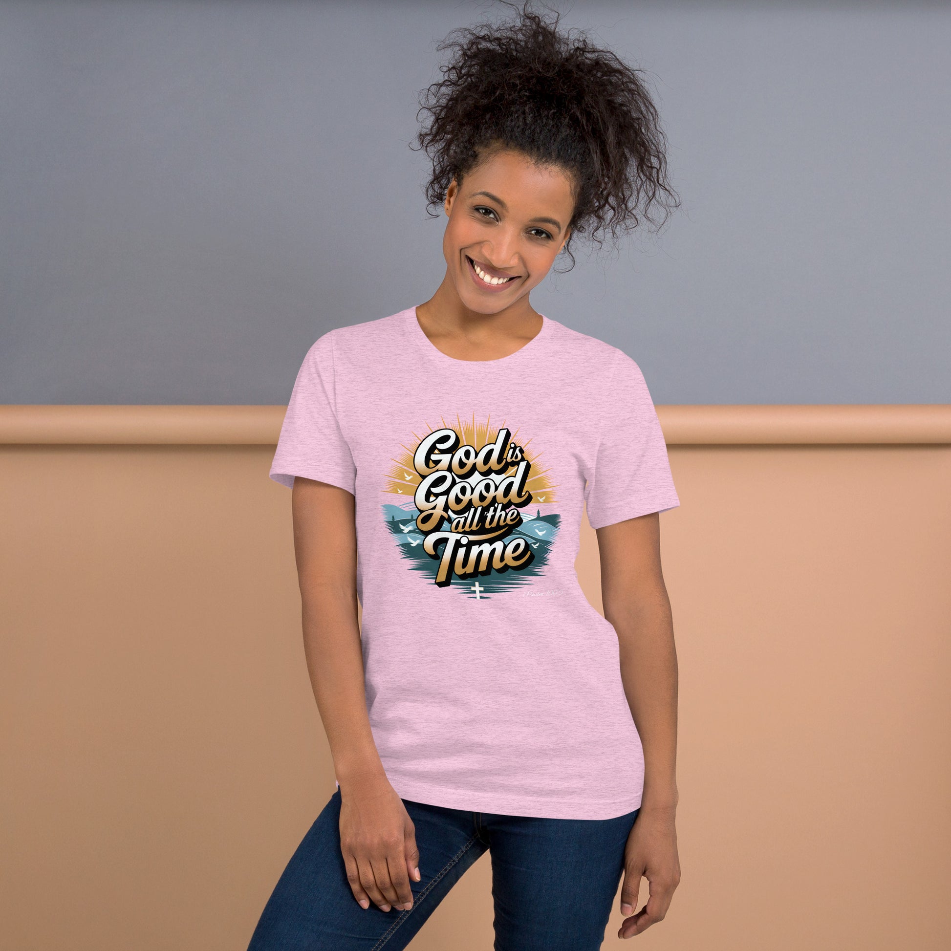 God is GOOD All The Time  Christian Bible Verse T-Shirt