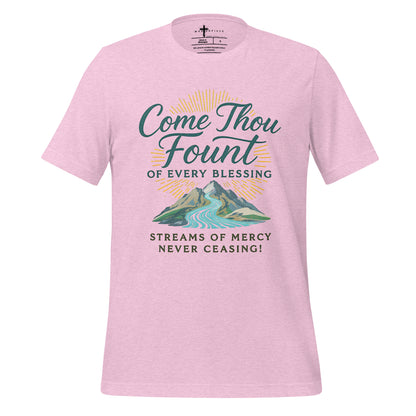 Come Thou Fount of Every Blessing Christian Hymn T-shirt lliac