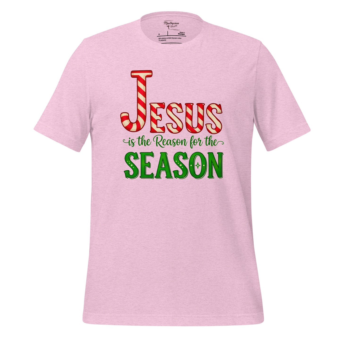  Jesus is the Reason for the Season Christian T-shirt Christmas