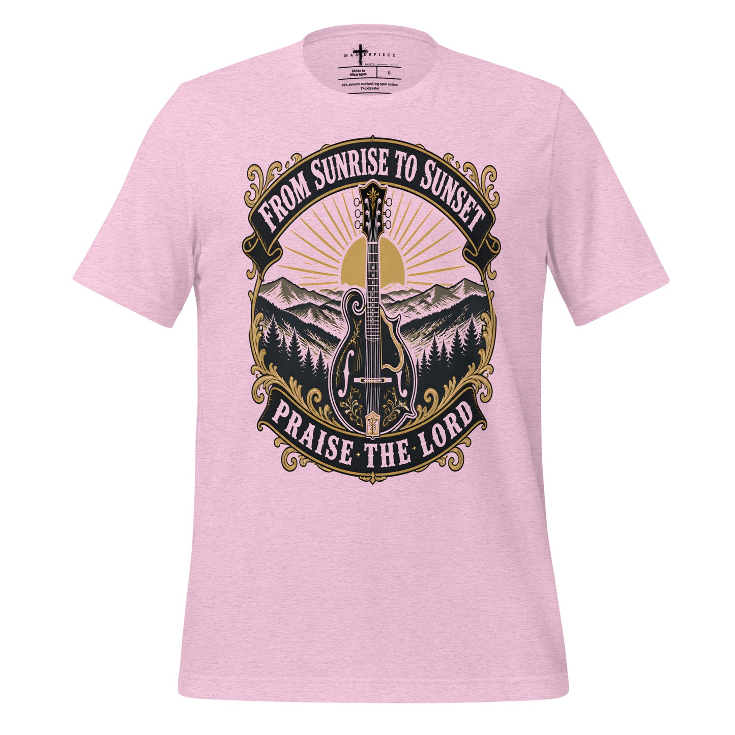 Sunrise to Sunset Praise The Lord Mandolin - MasterPiece Shirts