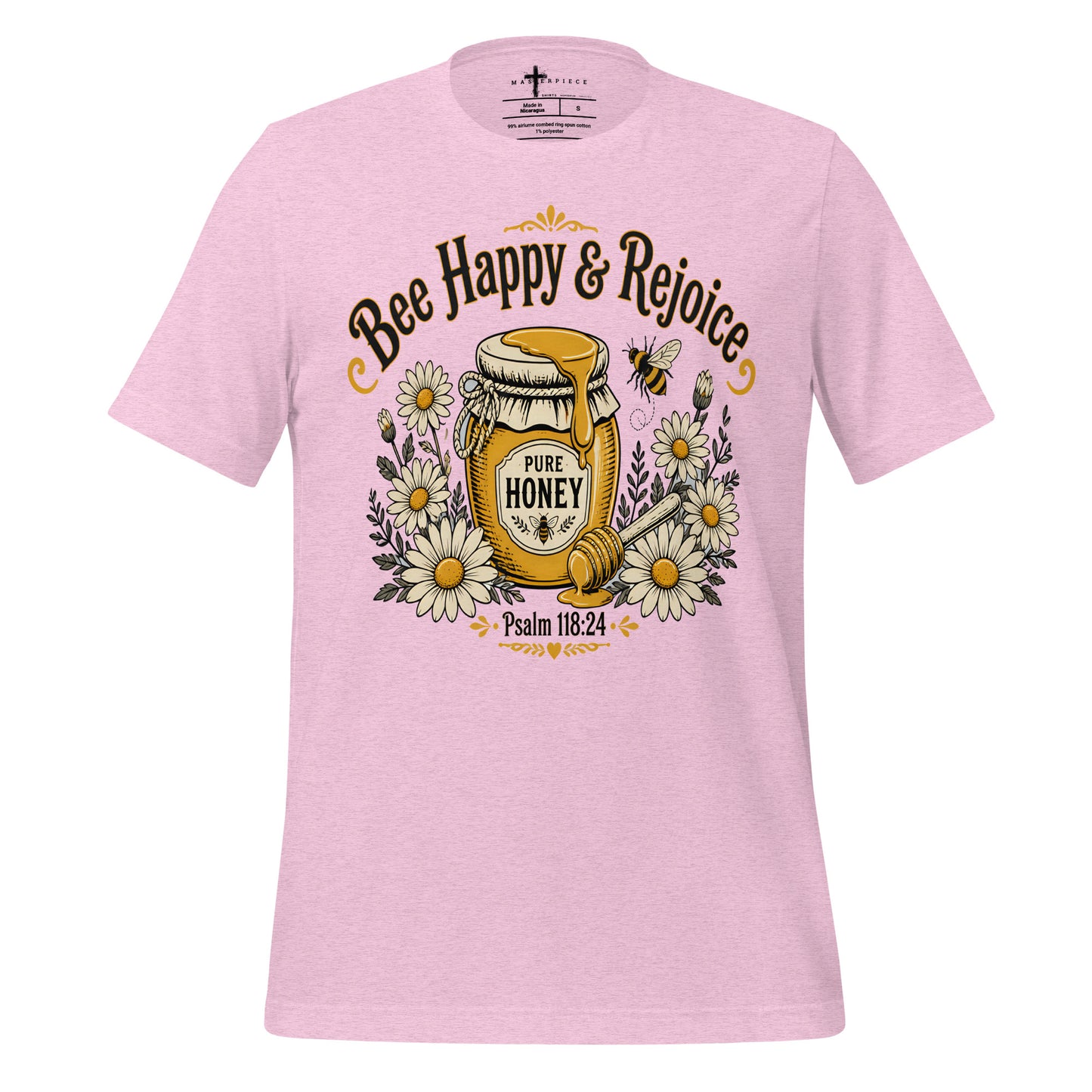 Bee Happy and Rejoice - MasterPiece Shirts