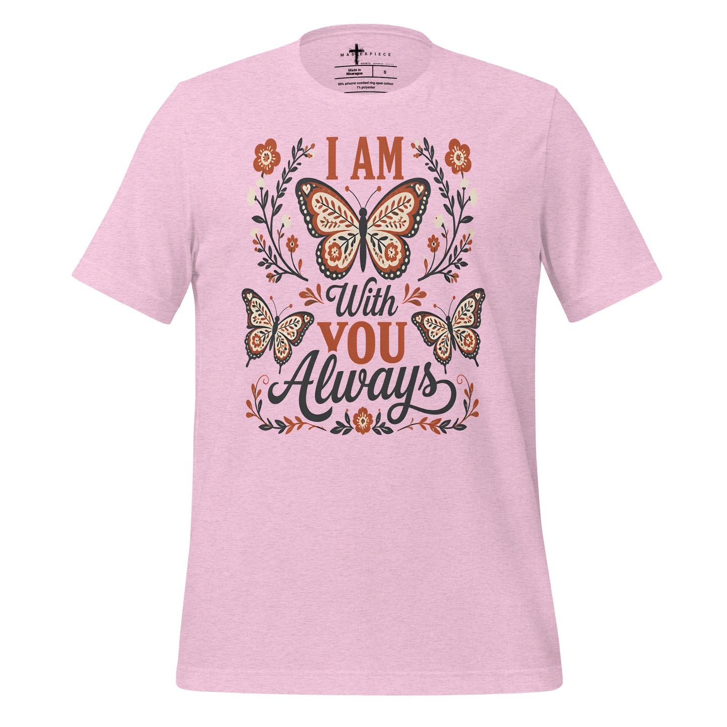 I am with you always Butterfly - MasterPiece Shirts