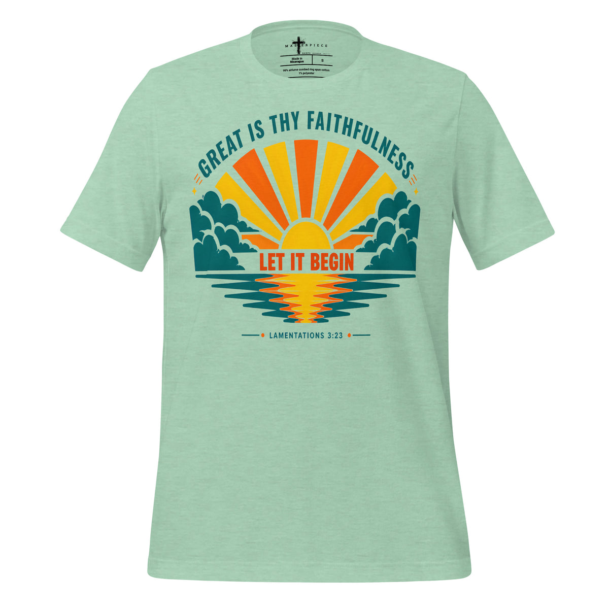 Great is Thy Faithfulness Sunrise - MasterPiece Shirts
