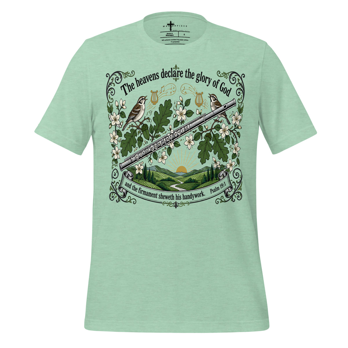 Heavens Declare Flute Harp - MasterPiece Shirts