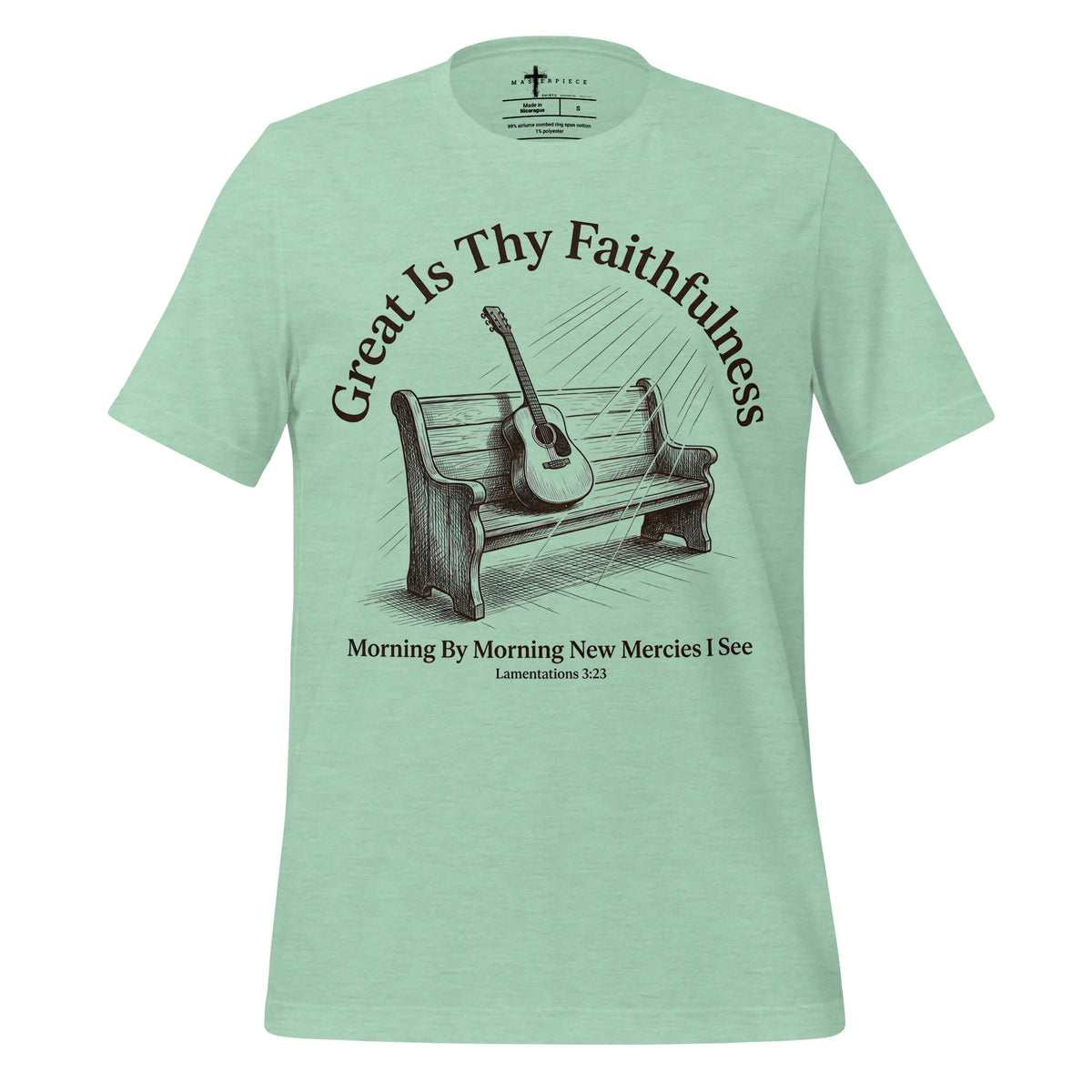 Great is Thy Faithfulness Guitar - MasterPiece Shirts