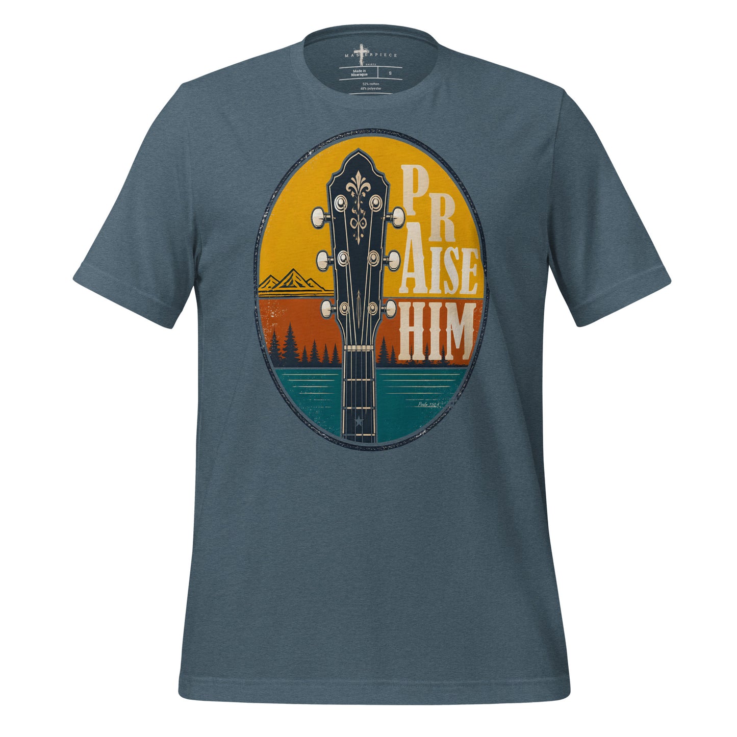 Praise Him Guitar - MasterPiece Shirts