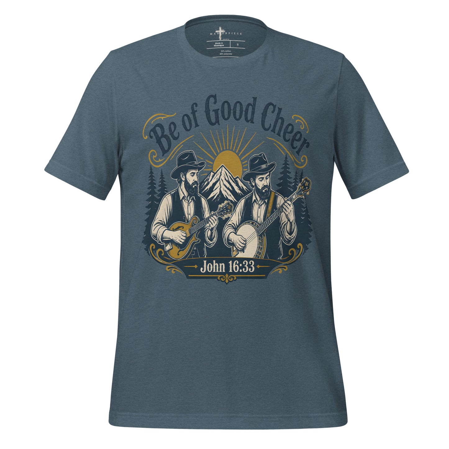 Be of Good Cheer Banjo Mandolin - MasterPiece Shirts