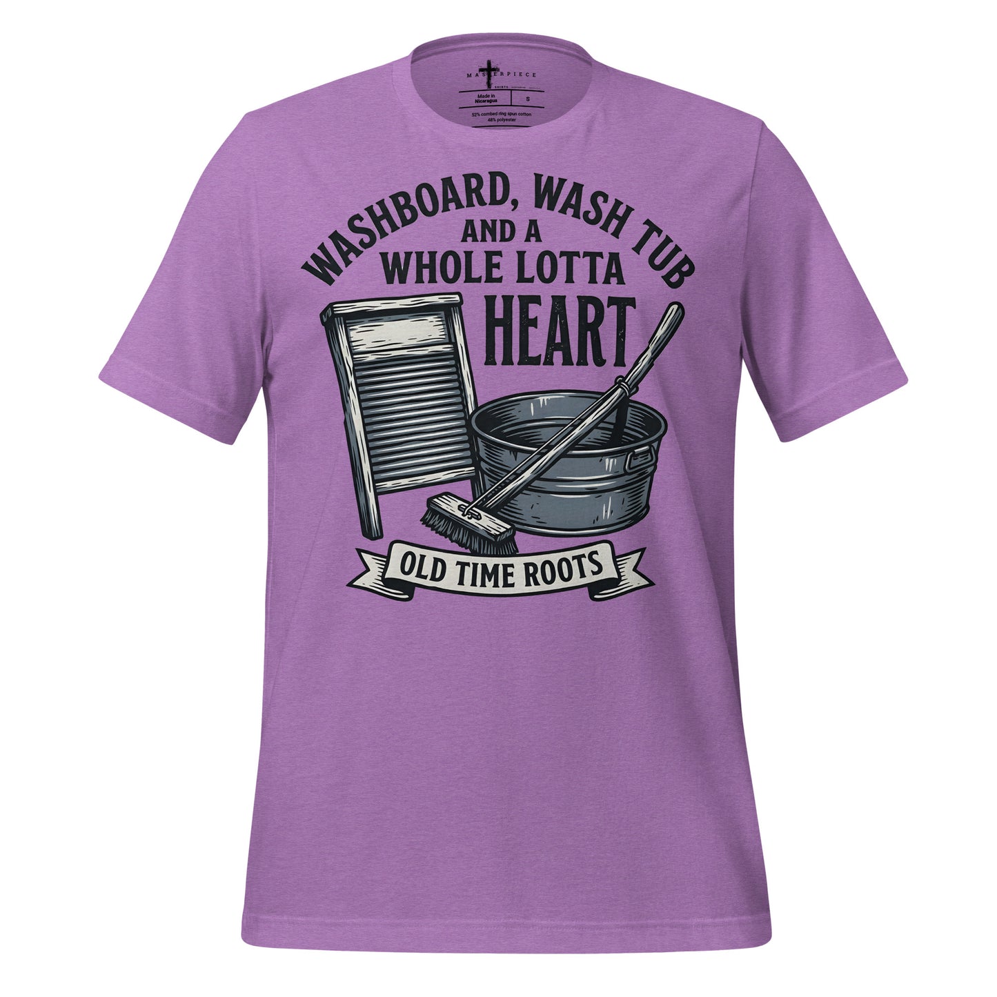WashBoard Roots - Purple - MasterPiece Shirts