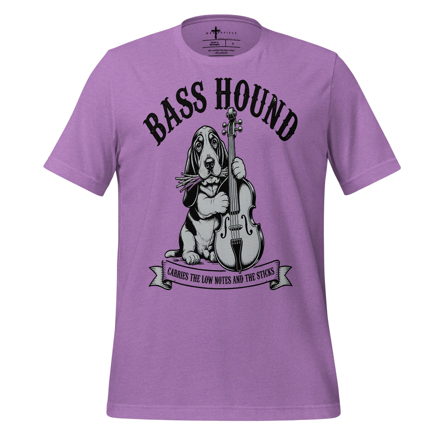 Bass Hound Low Notes - Purple - MasterPiece Shirts