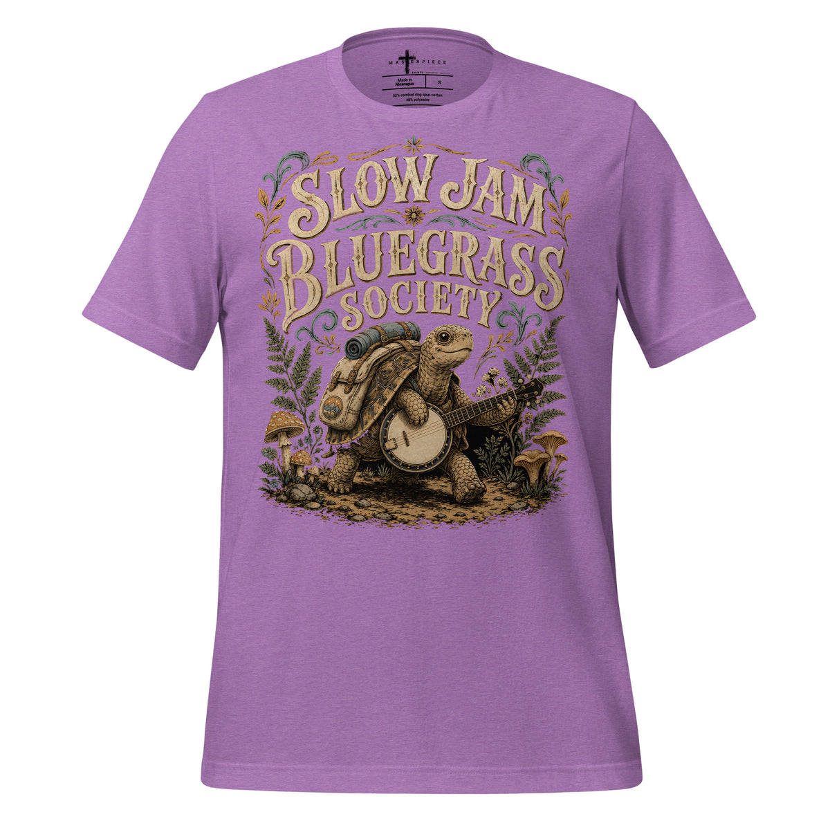 Slow Jam Bluegrass - Purple - MasterPiece Shirts