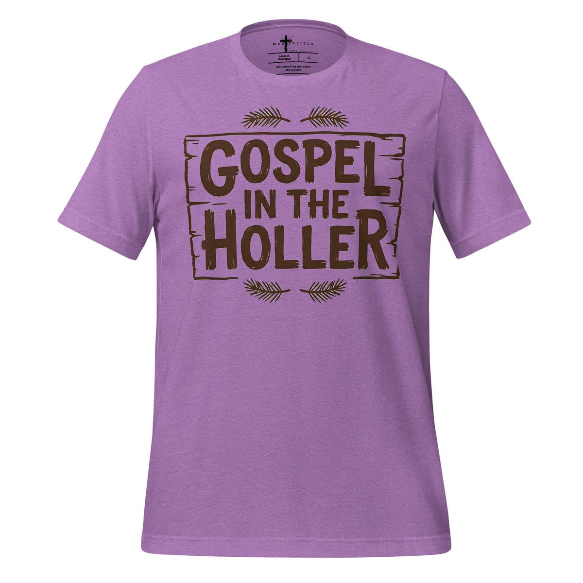 Gospel in the Holler - Purple - MasterPiece Shirts