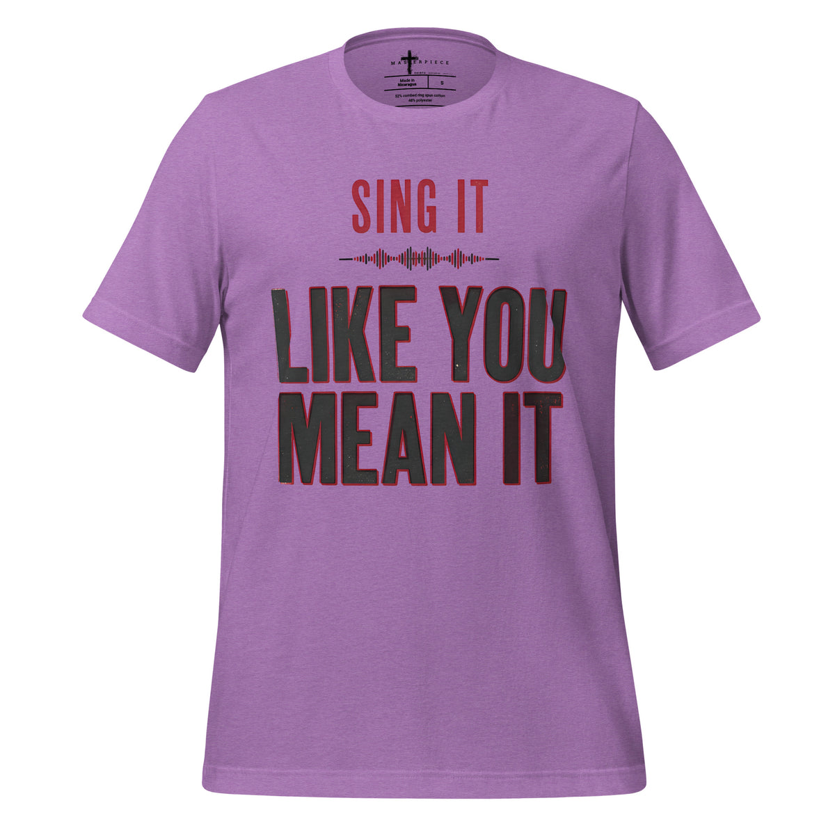 Sing It Mean It - Purple - MasterPiece Shirts