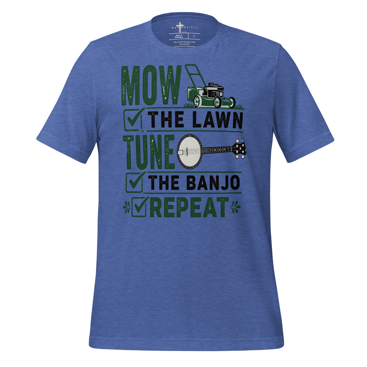 Mow Tune Repeat - MasterPiece Shirts