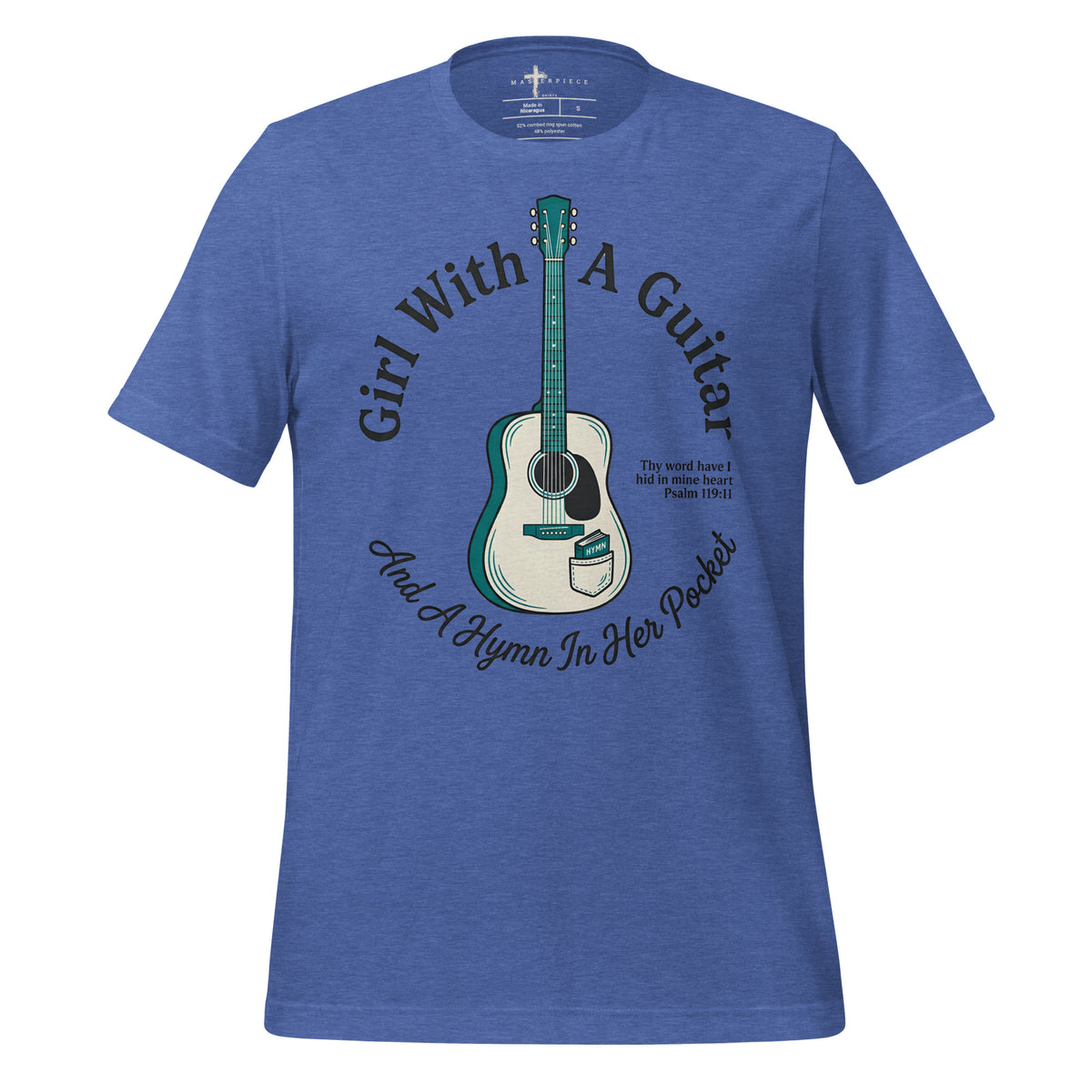 Girl Guitar and Hymns - MasterPiece Shirts