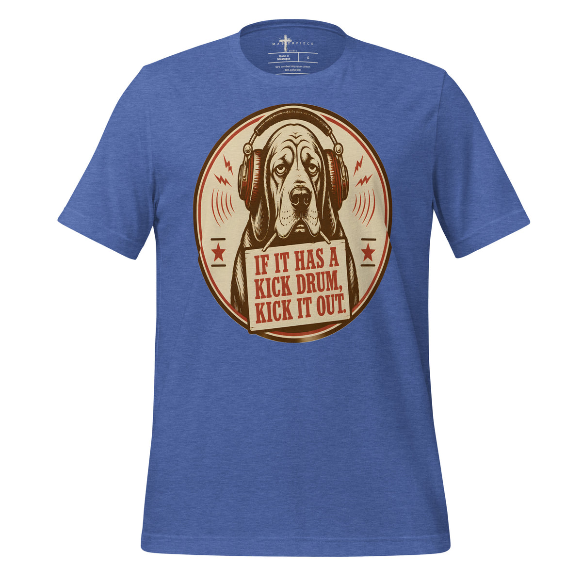 Dog Kicks the Drums Out - MasterPiece Shirts