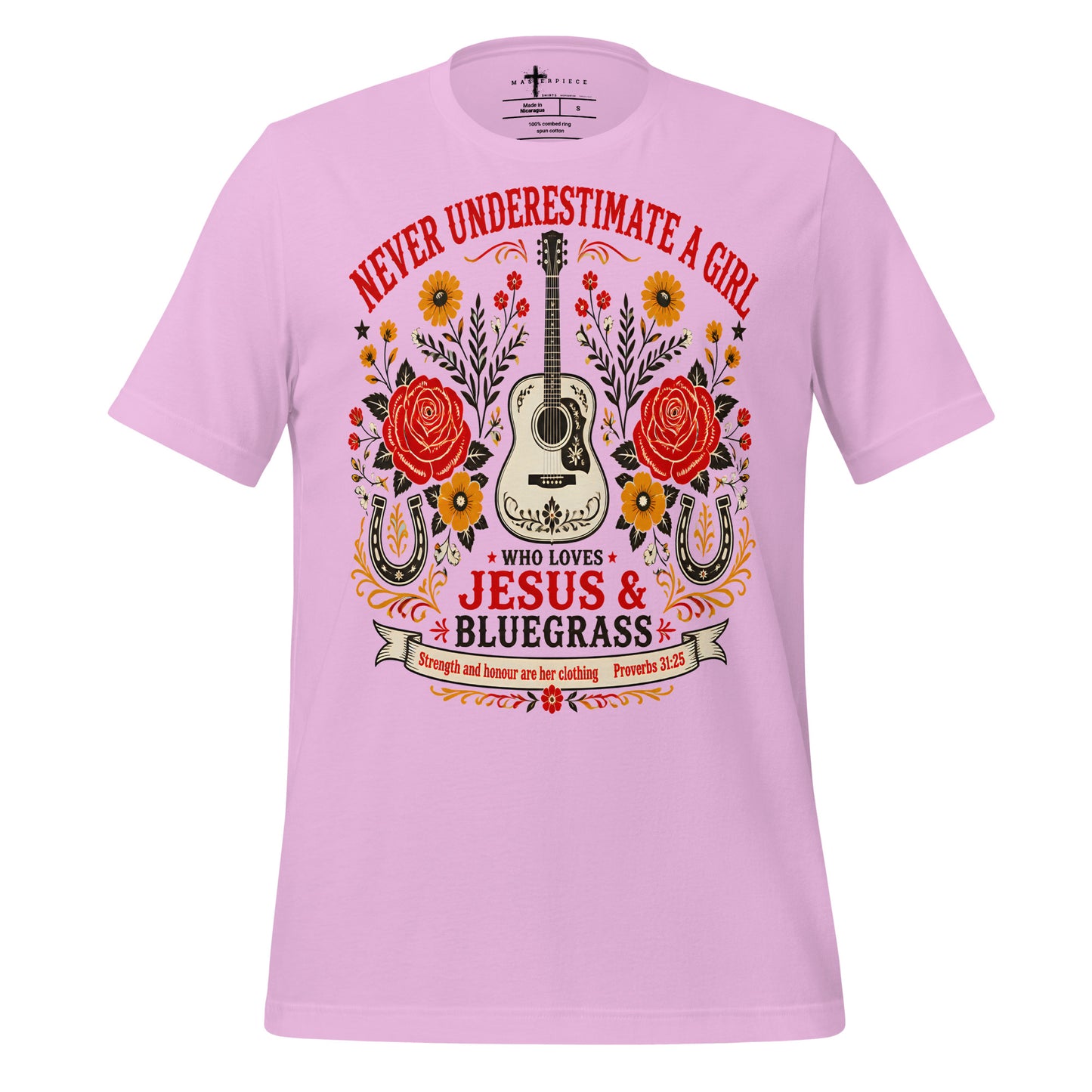 Girl Loves Jesus Bluegrass - MasterPiece Shirts