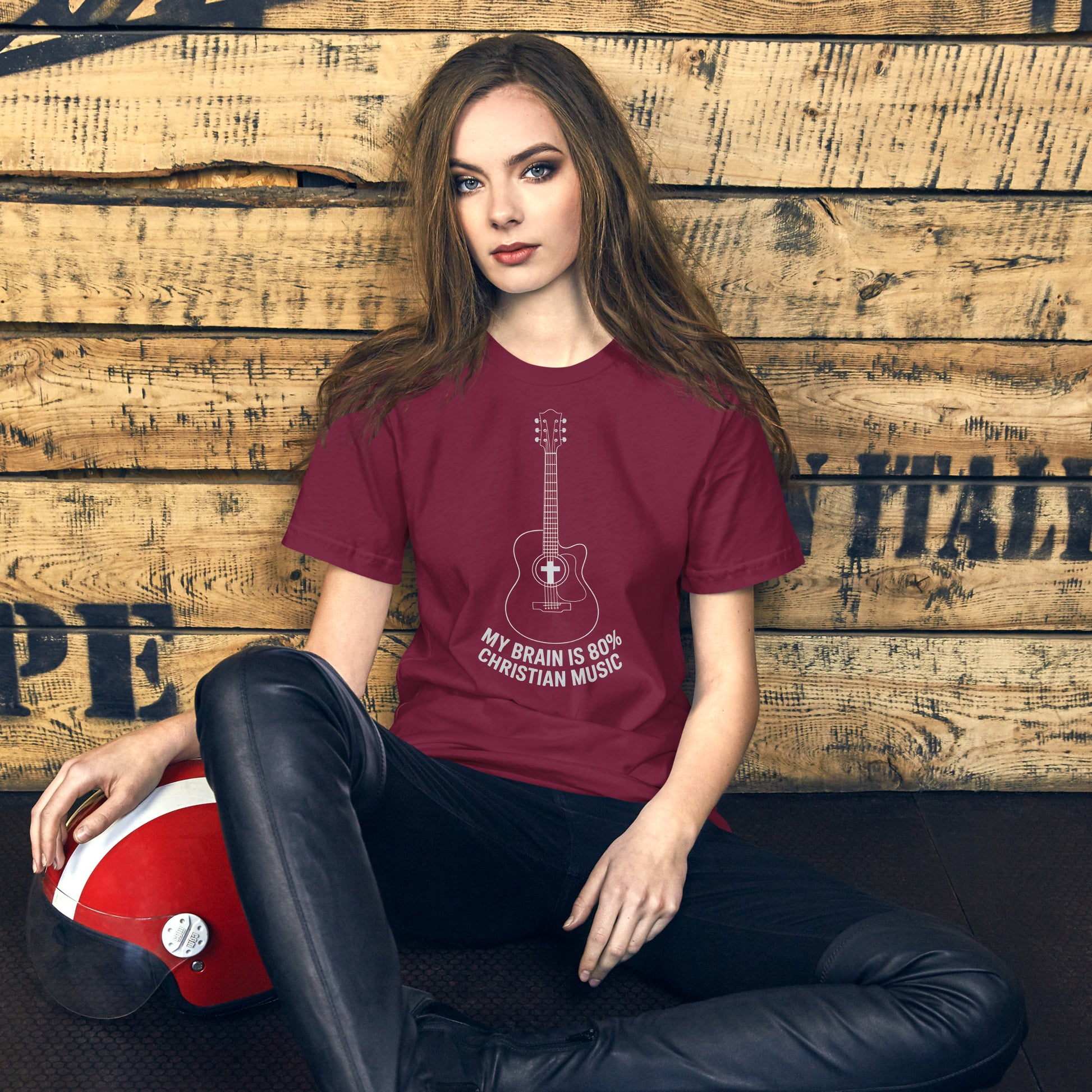 My Brain is 80%  Christian Bible Verse Music  Christian Bible Verse T-Shirt