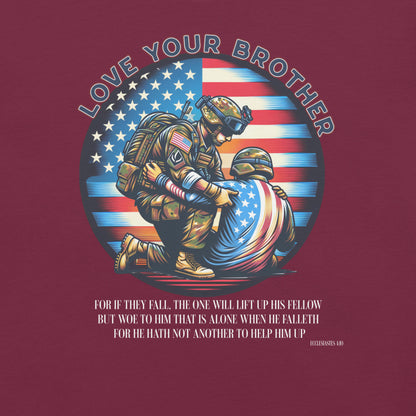 Love your Brother  Christian Bible Verse T-Shirt