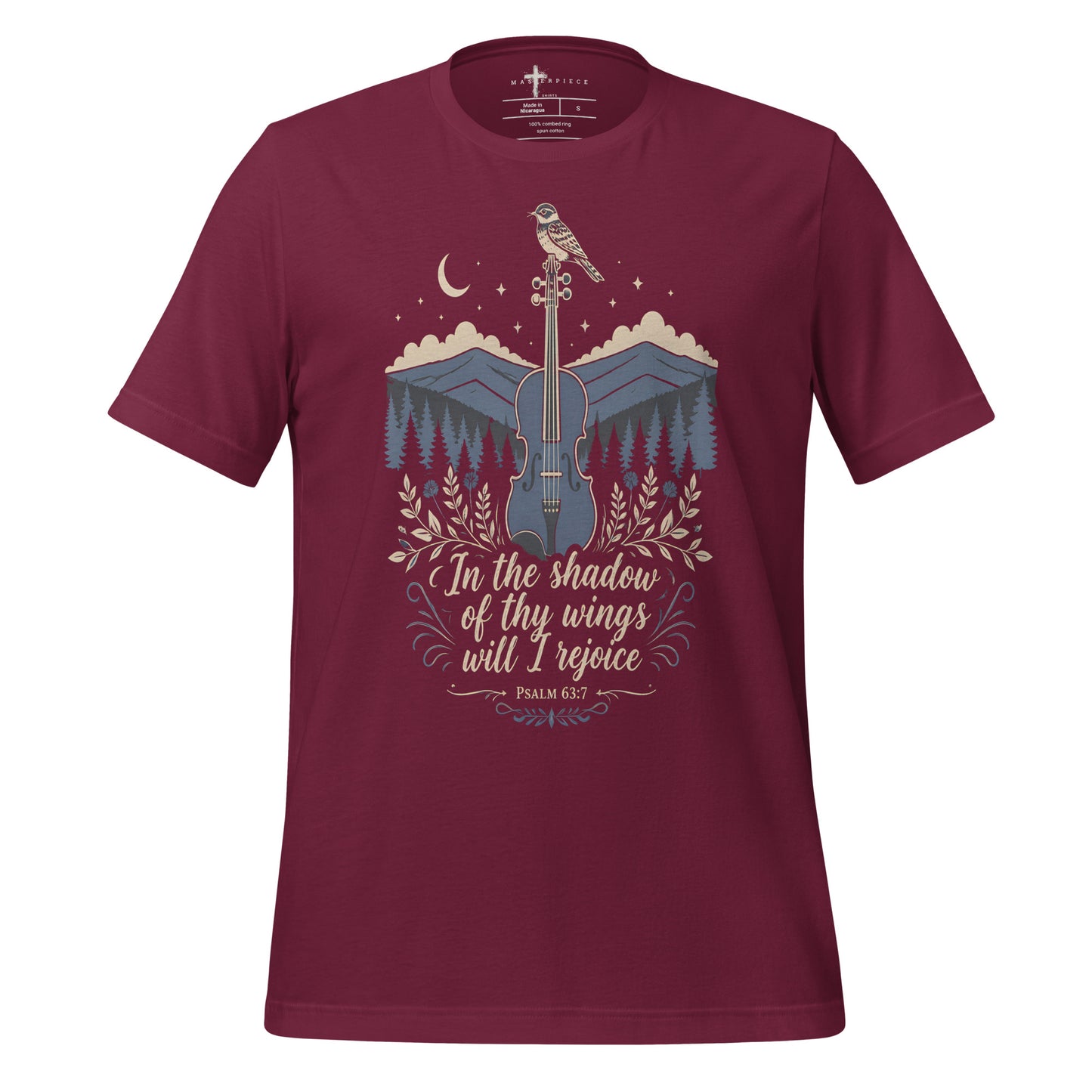 Shadow of Thy Wings - Maroon - MasterPiece Shirts