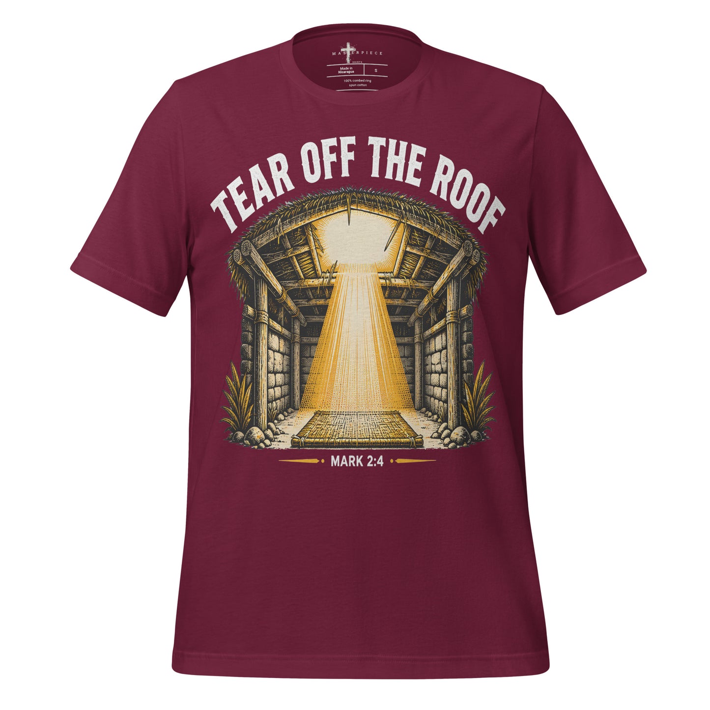 Tear Off The Roof - Maroon - MasterPiece Shirts