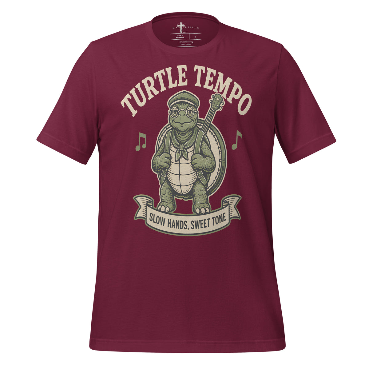 Turtle Tempo Banjo - Maroon - MasterPiece Shirts