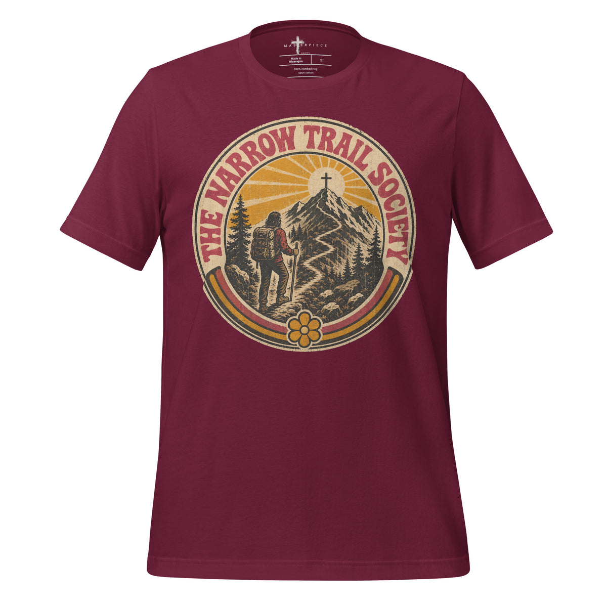 Narrow Trail Society - Maroon - MasterPiece Shirts