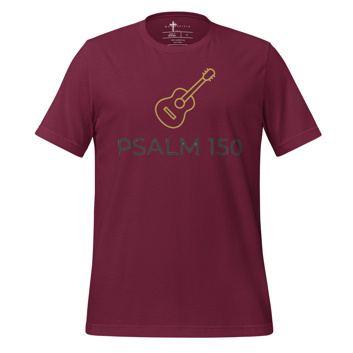Psalm 150 Guitar - Maroon - MasterPiece Shirts