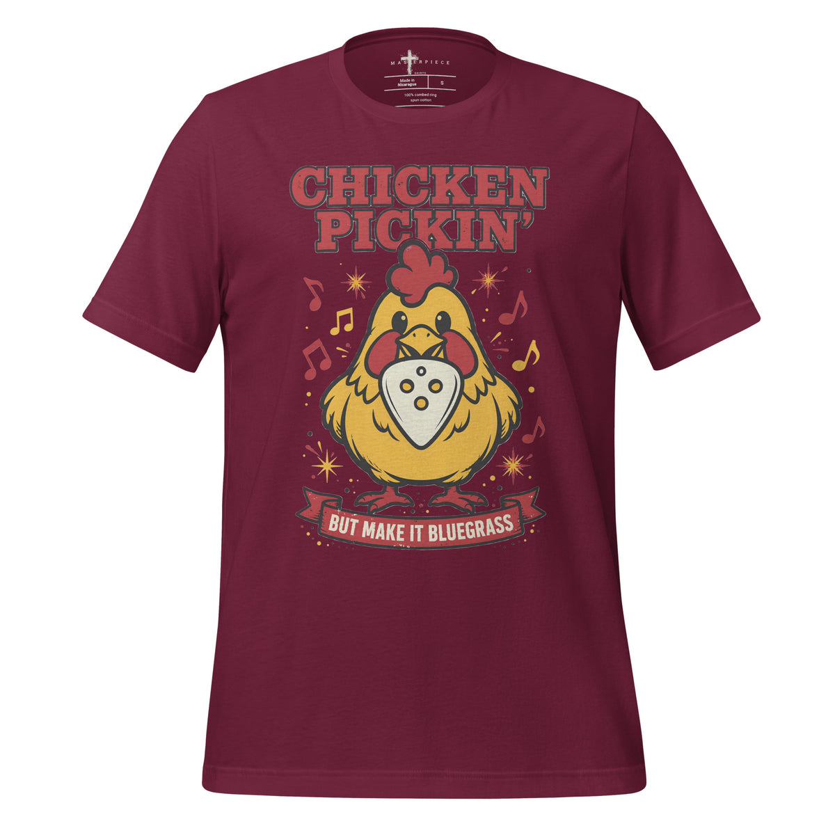 Chicken Pickin - Maroon - MasterPiece Shirts