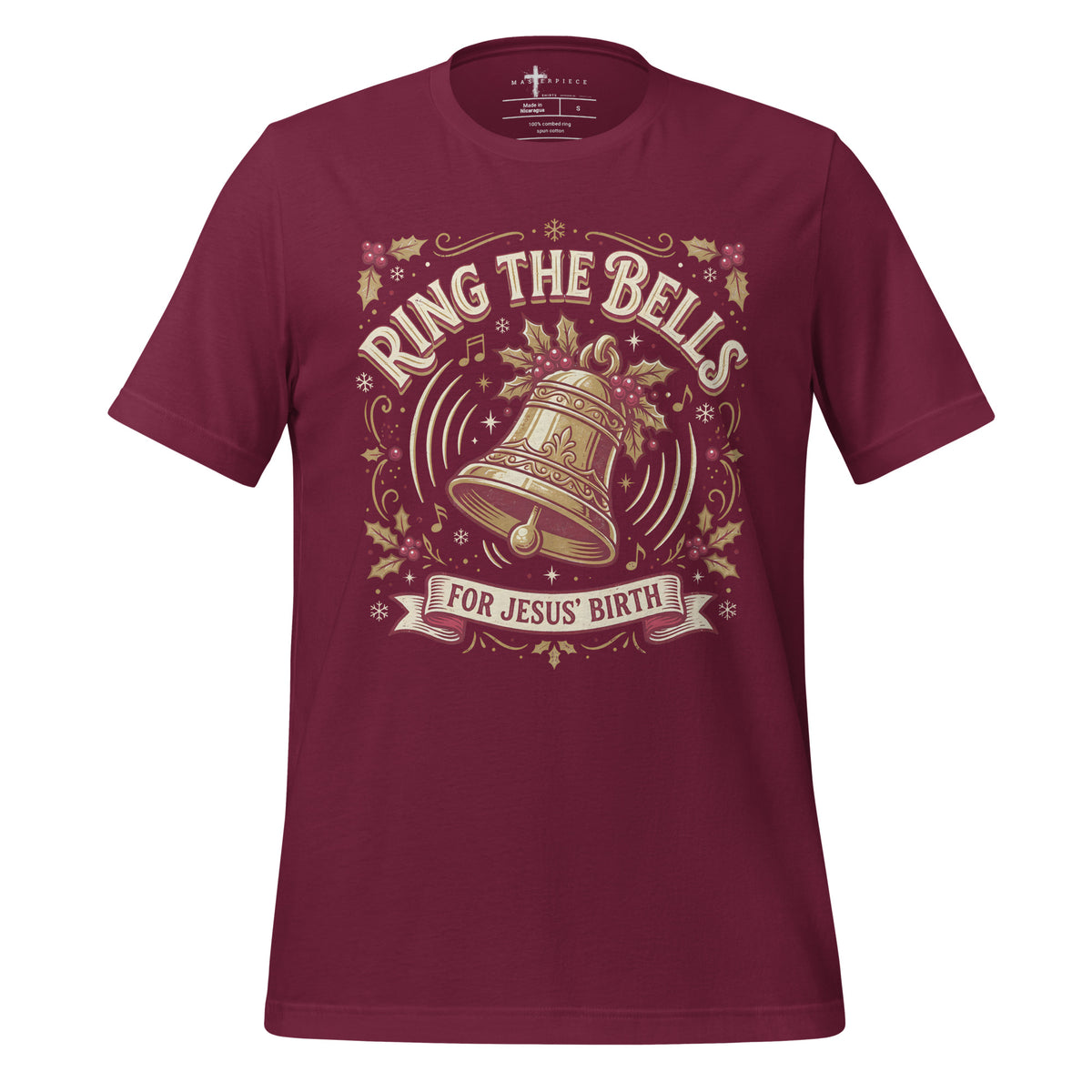 Ring The Bells - Maroon - MasterPiece Shirts